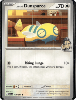 2026 Larry's Dunsparce #163 Ascended Heroes