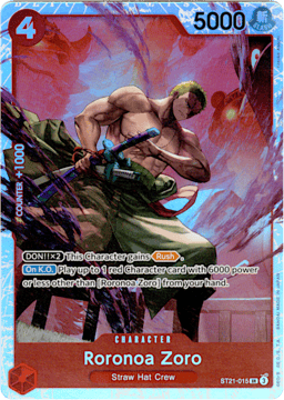 2025 Roronoa Zoro (foil) #15 EX Gear 5