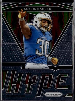 2020 Austin Ekeler #5 Prizm Hype