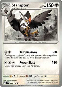 2023 Staraptor #150 Scarlet & Violet