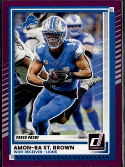2025 Amon-Ra St. Brown #81 Donruss