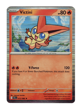2025 Victini #12 Black Bolt