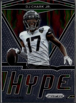 2020 DJ Chark Jr #9 Prizm Hype