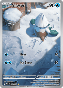 2025 Snover #140 Mega Evolution