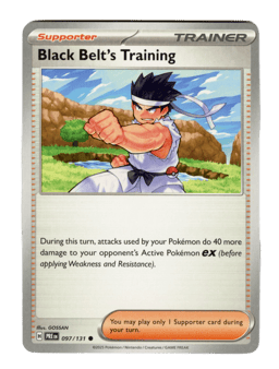 2025 Black Belt's Training #97 Prismatic Evolutions