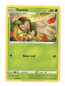2021 Dartrix #7 Shining Fates