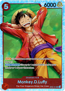 2025 Monkey.D.Luffy (foil) #14 EX Gear 5