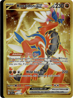 2023 Koraidon ex #254 Scarlet & Violet