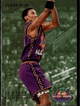 1996 Scottie Pippen #- All Star Weekend