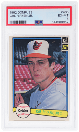 1982 Donruss Cal Ripken Jr. #405 PSA 6