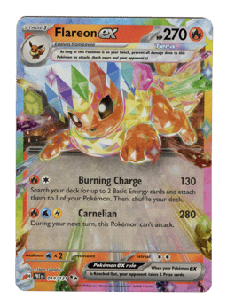 2025 Flareon ex #14 Prismatic Evolutions