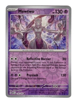 2023 Mewtwo #150 151