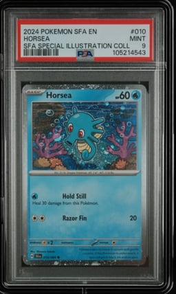 2024 POKEMON SFA EN-SHROUDED FABLE #010 HORSEA PSA 9