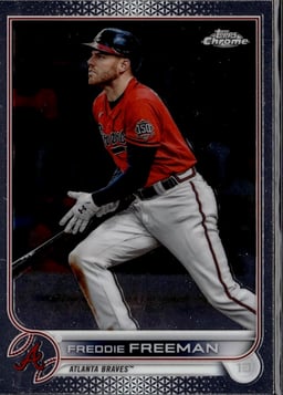 2022 Freddie Freeman #14 Topps Chrome