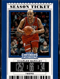 2019 Charles Barkley #7 Contenders Draft Picks