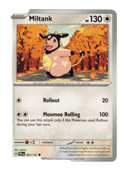 2025 Miltank #81 Prismatic Evolutions
