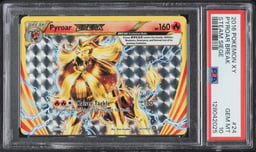 2016 Pokemon XY Steam Siege Holo Pyroar BREAK #24 PSA 10 GEM MINT