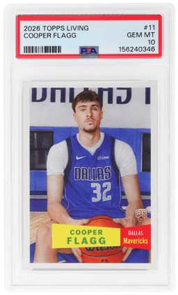 2025 Topps Living Cooper Flagg #11 PSA 10