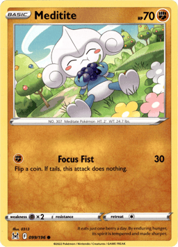 2022 Meditite #99 Lost Origin