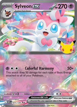 2026 Sylveon ex #71 30th Celebration