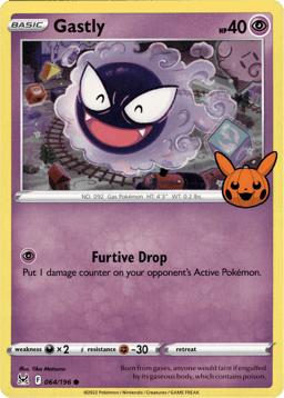 2020 Gastly #064/196 Miscellaneous Cards & Products
