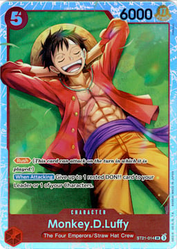 2025 Monkey.D.Luffy (foil) #14 EX Gear 5
