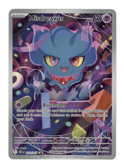 2026 Misdreavus #233 Ascended Heroes