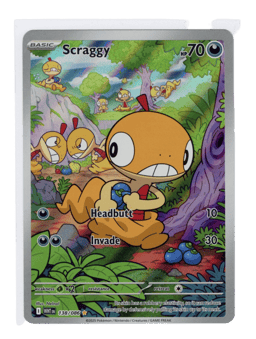 2025 Scraggy #138 White Flare