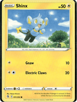 2021 Shinx #91 Fusion Strike