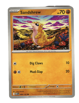 2025 Sandshrew #68 Mega Evolution