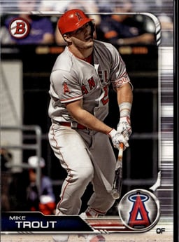 2019 Mike Trout #1 Bowman