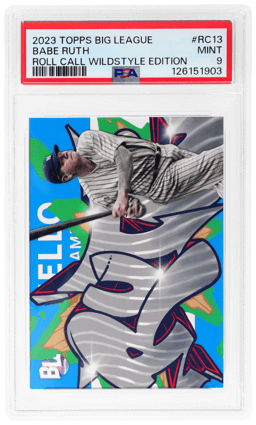 2023 Topps Big League Babe Ruth #RC-13 PSA 9