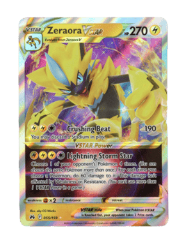 2023 Zeraora VSTAR #55 Crown Zenith