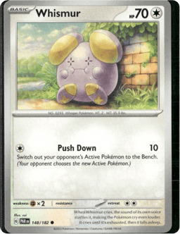 2023 Whismur #148 Paradox Rift