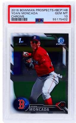 2016 Bowman Chrome Prospect Yoan Moncada #BCP148 PSA 10