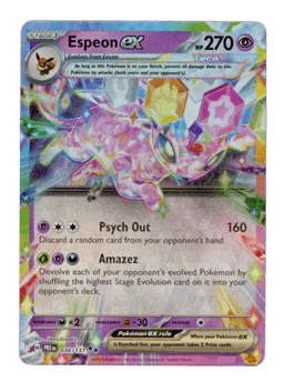 2025 Espeon ex #34 Prismatic Evolutions