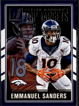 2016 Emmanuel Sanders #7 Peyton Manning's Top Targets