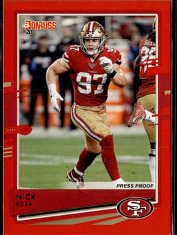 2020 Nick Bosa #12 Donruss