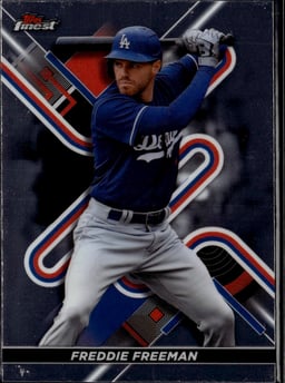 2022 Freddie Freeman #34 Topps Finest