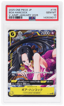 2025 Promotional Cards Japanese Standard Battle Jan. Asia Prize Boa Hancock #P-115 PSA 10