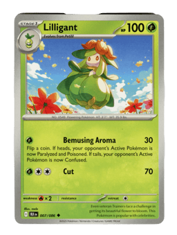 2025 Lilligant #7 Black Bolt