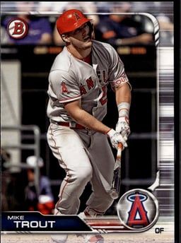 2019 Mike Trout #1 Bowman