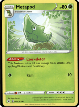 2021 Metapod #2 Fusion Strike