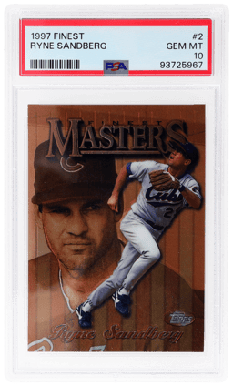 1997 Finest Ryne Sandberg #2 PSA 10