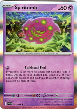 2026 Spiritomb #35 Pitch Black