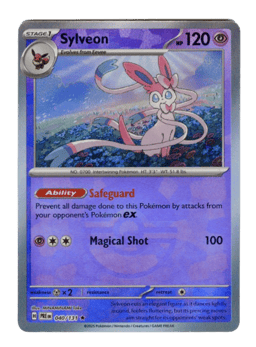 2025 Sylveon  (Poke Ball)  #40 Prismatic Evolutions
