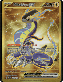 2023 Miraidon ex #253 Scarlet & Violet