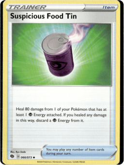 2020 Suspicious Food Tin #66 Champion's Path