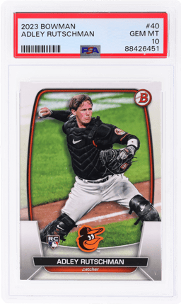 2023 Bowman Adley Rutschman #40 PSA 10