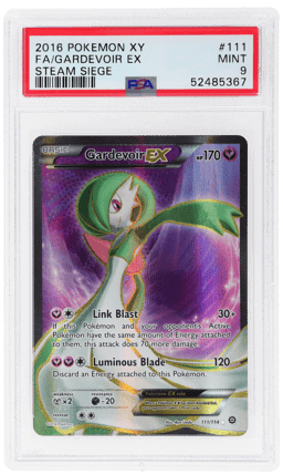 2016 Pokemon XY Steam Siege Gardevoir Ex #111 PSA 9